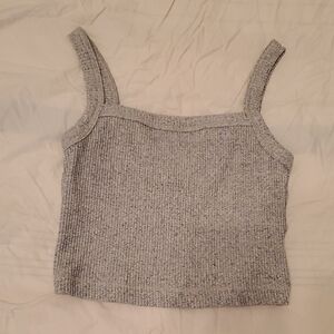 Madewell Gray Knit Camisole Top